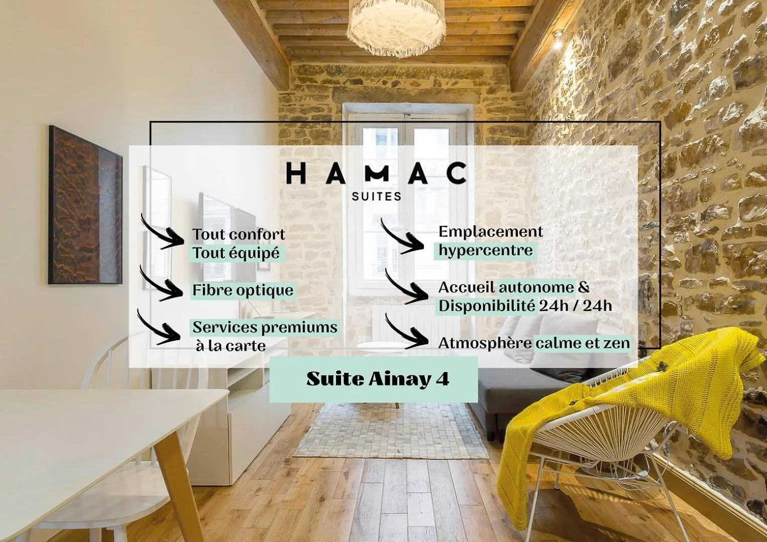 HAMAC Suites Lyon Ainay