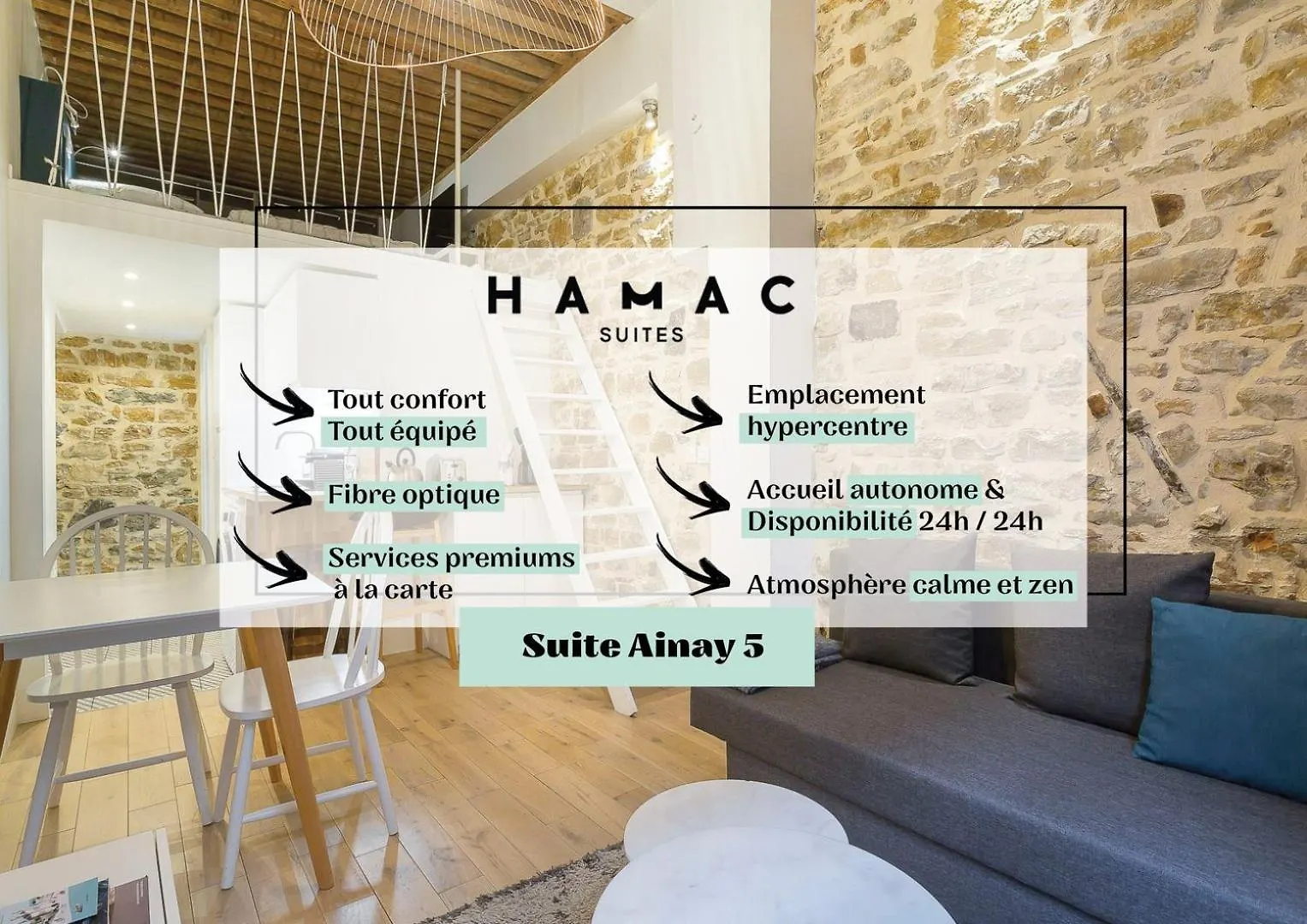 Apartment Hamac Suites - Studio Ainay 4 - Hyper Centre Lyon